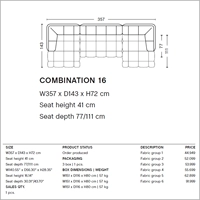 Комбинированная 16-длинная 357 установление на склад 8-12 месяцев
