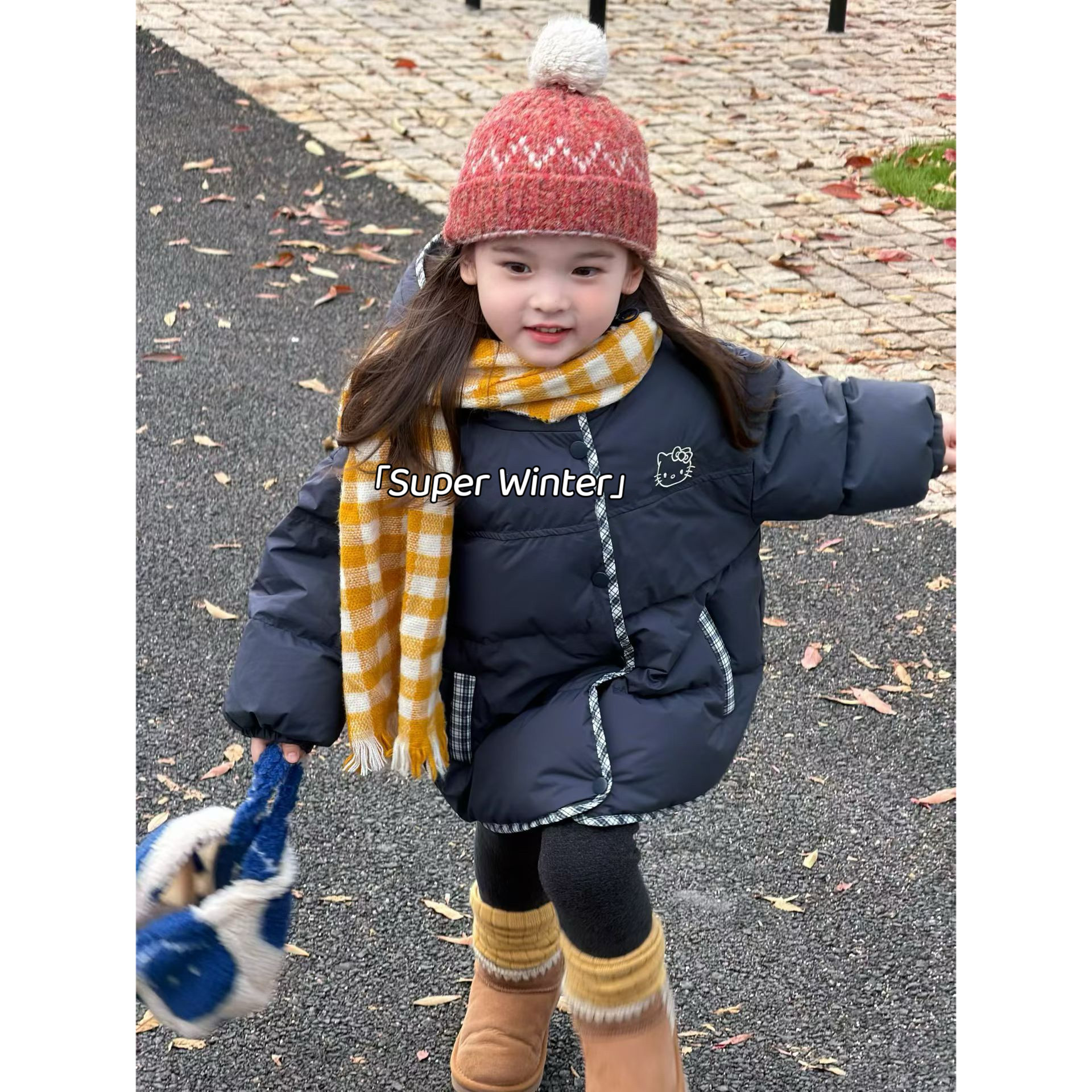 女童冬季新款韩版洋气卡通KT猫夹棉棉服连帽保暖加厚外套百搭棉袄,童装/婴儿装/亲子装,棉袄/棉服,淘宝优惠券,粉丝福利购,淘宝优惠卷