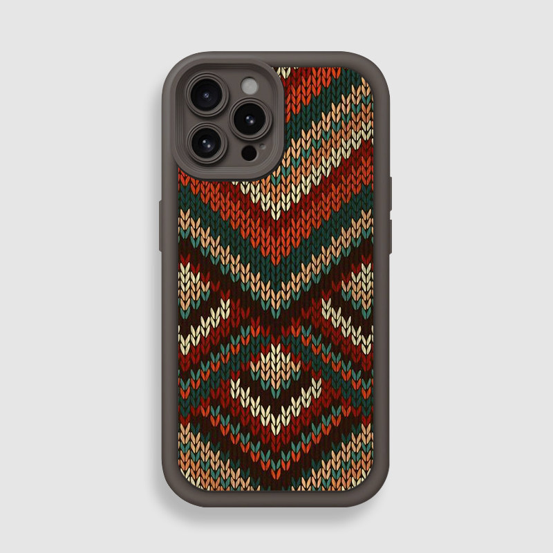 波西米亚民族风小众设计iphone17手机壳适用苹果16小米15华为mate60全包P80荣耀400防摔vivo一加oppo复古高级