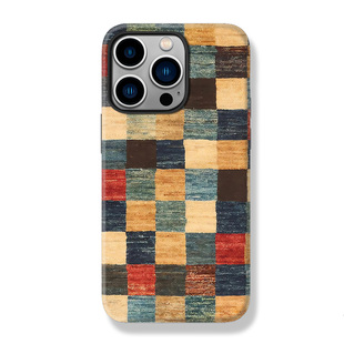 复古格纹秋冬氛围美拉德色系适用苹果17手机壳16promax15小米17华为nova14菲林p80磁吸mate70一加oppo潮vivo