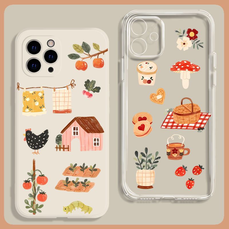 治愈美式复古文艺田园风手机壳
