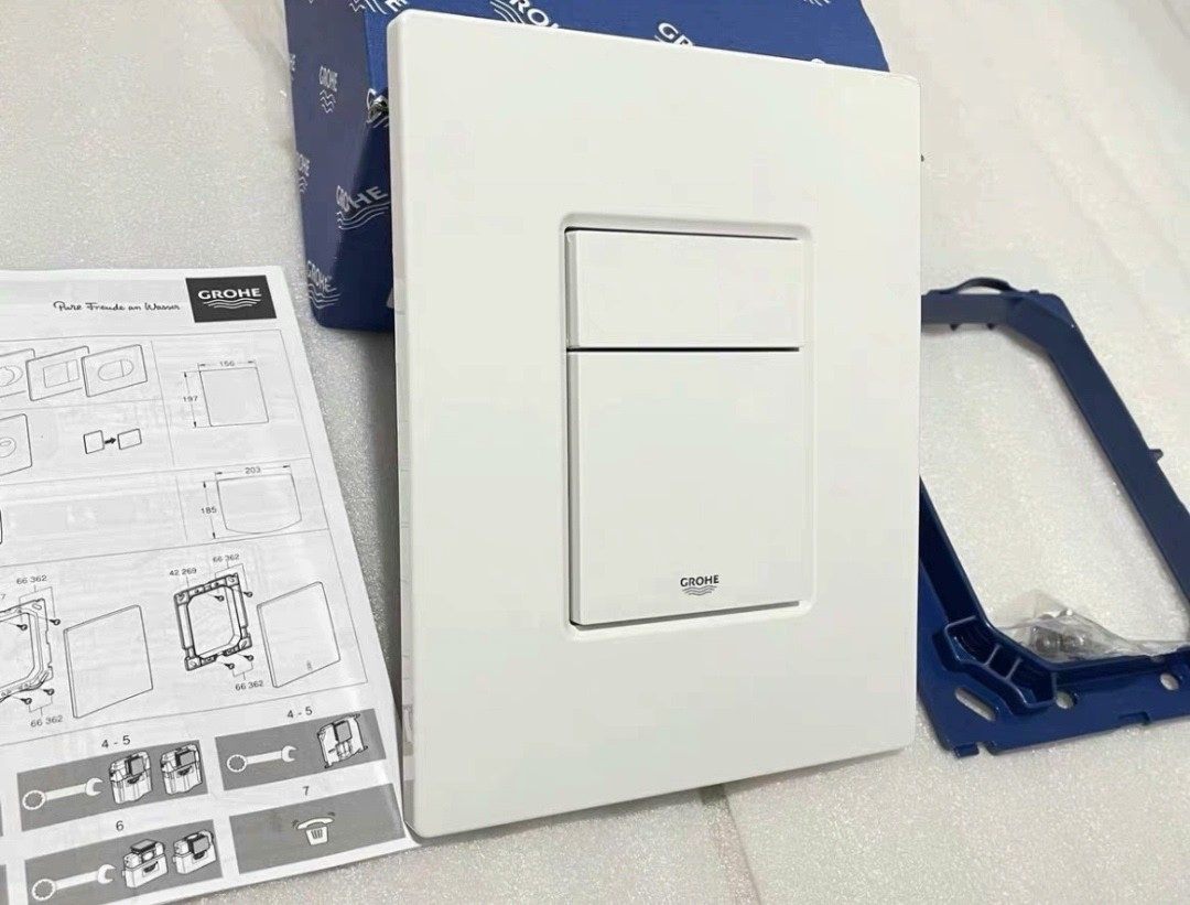 GROHE/高仪38732水箱面板 白色水箱气动面板 38732SH0