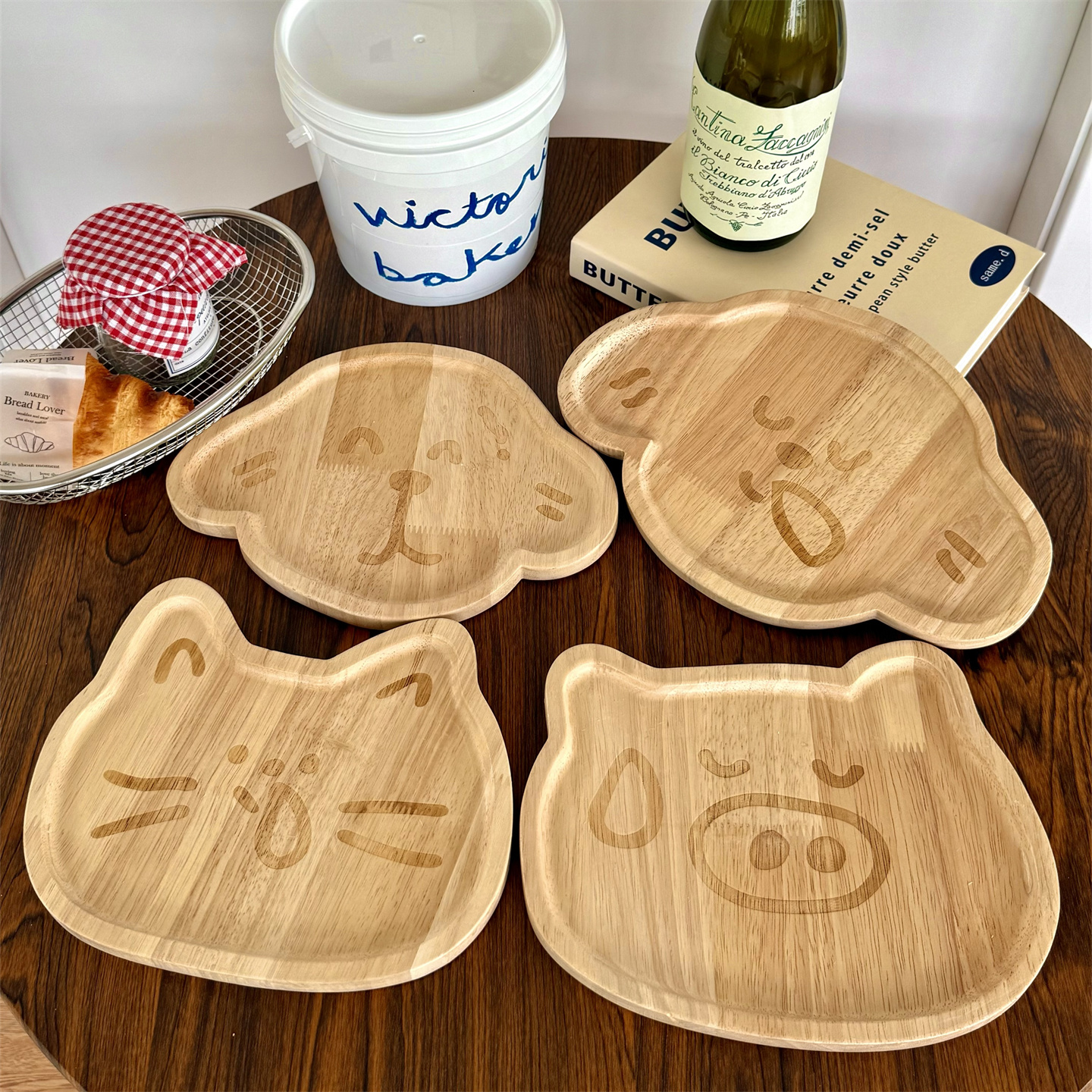 创意卡通小动物高颜值儿童餐盘