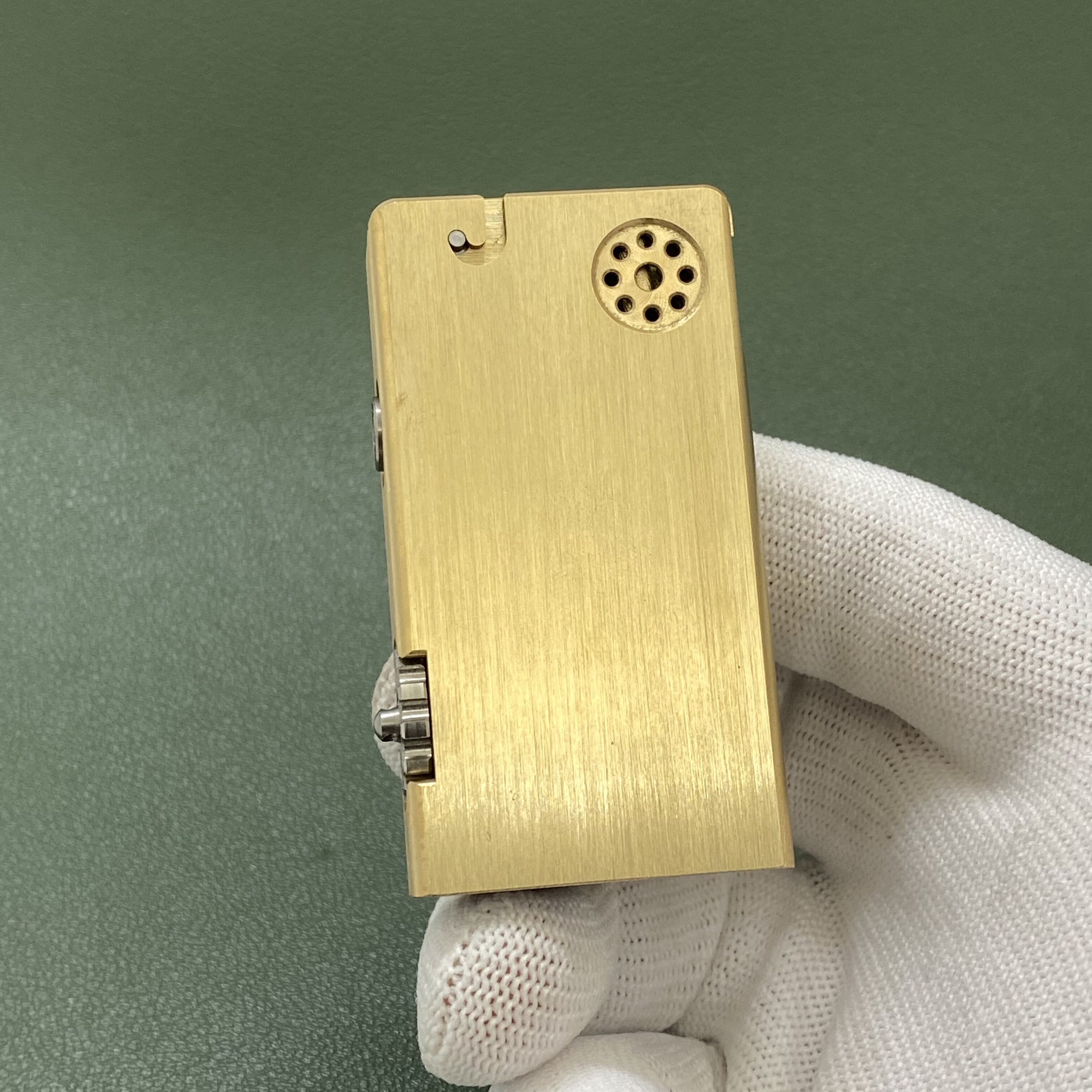 复古自动机械黄铜弹射煤油打火机黄铜创意庞巴迪多功能烟斗打火机