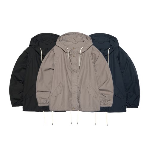 现货 nanamica Hooded Jacket 连帽夹克26AW