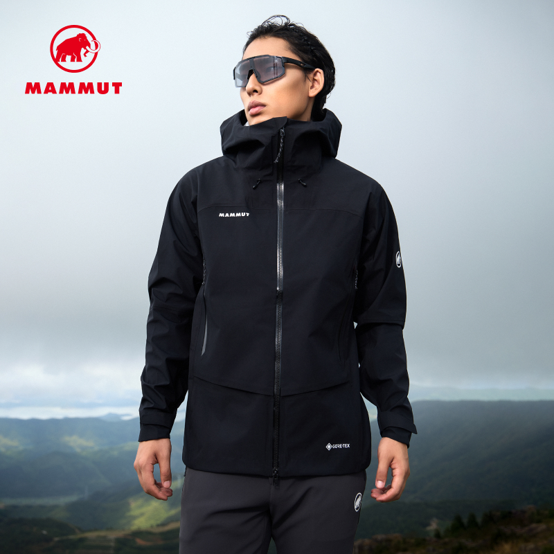 MAMMUT猛犸象Alpine Guide男士户外GTX防水防风硬壳夹克冲锋衣