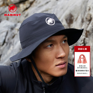 【张若昀同款】MAMMUT猛犸象Runbold 中性户外休闲时尚轻便渔夫帽
