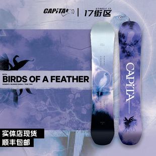 CAPITA滑雪板24新款BOA女板羊驼女板全能板羊驼入门单板进阶滑雪