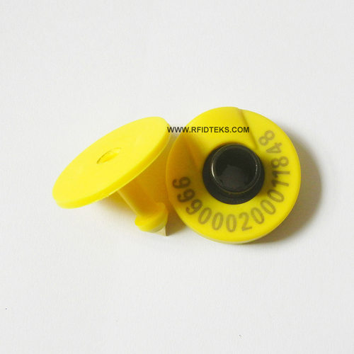RFID电子猪耳标 猪耳标 RFID动物耳标 ISO11784/785，EM4305芯片
