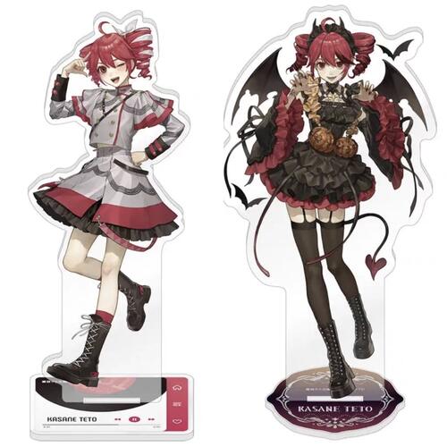 重音teto系列sv钻周边亚克力立牌小恶魔术力口kasane teto