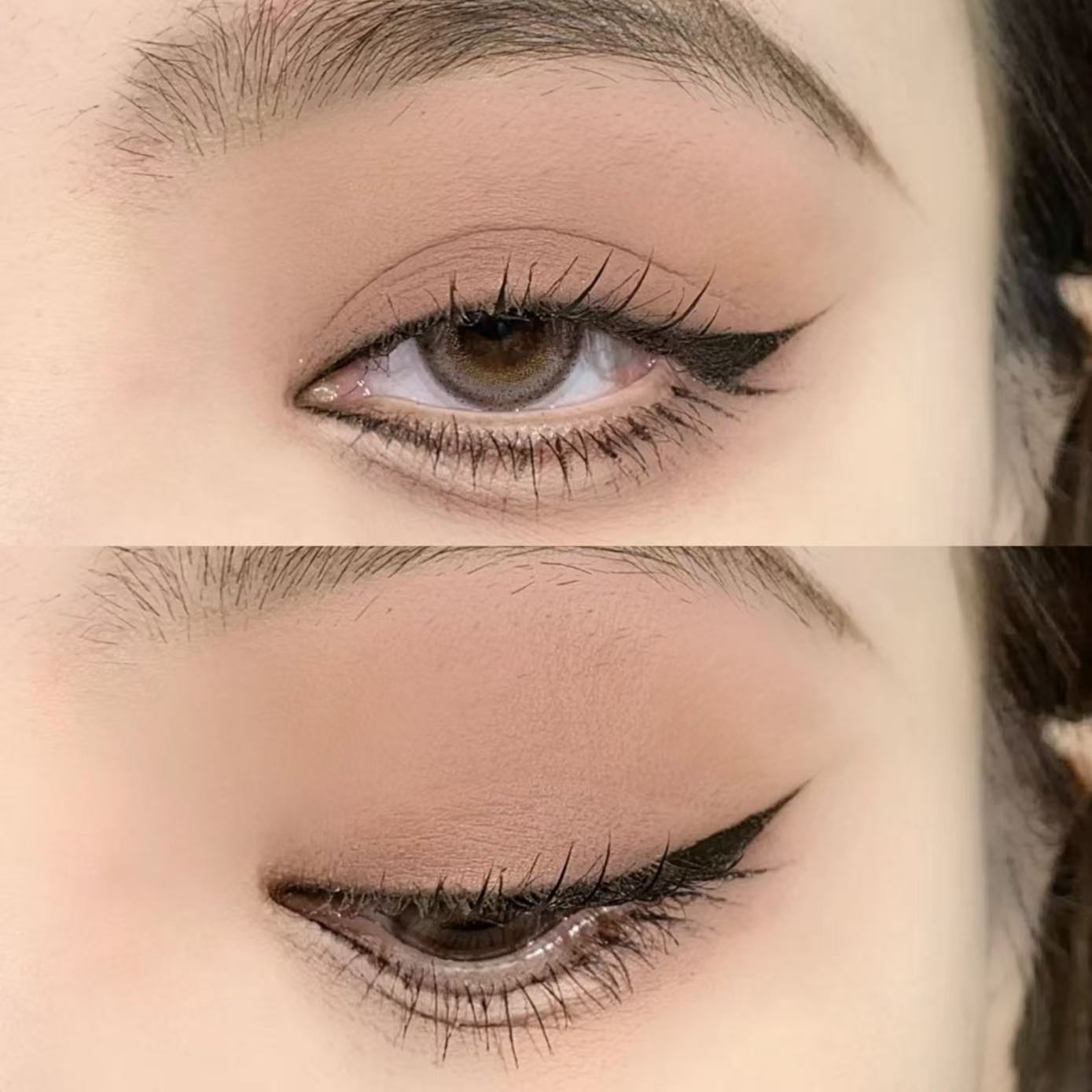 挖了块冷门…哑光打底色米褐裸棕日常xiao肿ud平替单色眼影fixDR