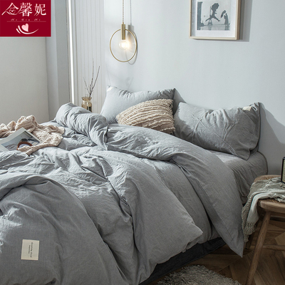 床单式床笠式四件套全棉日式