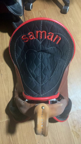 吉尔吉斯坦 saman品牌马鞍框架柳树面层硅胶纤维