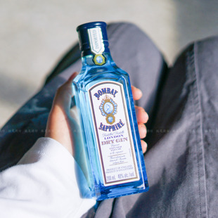 英国Bombay孟买蓝宝石金酒金汤力酒200ml琴酒伴手礼小瓶酒鸡尾酒