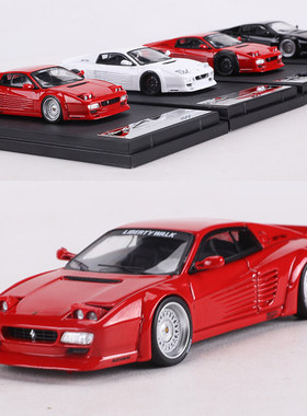 Star Model 1:64法拉利Testarossa特斯塔罗萨LB宽体改装合金车模