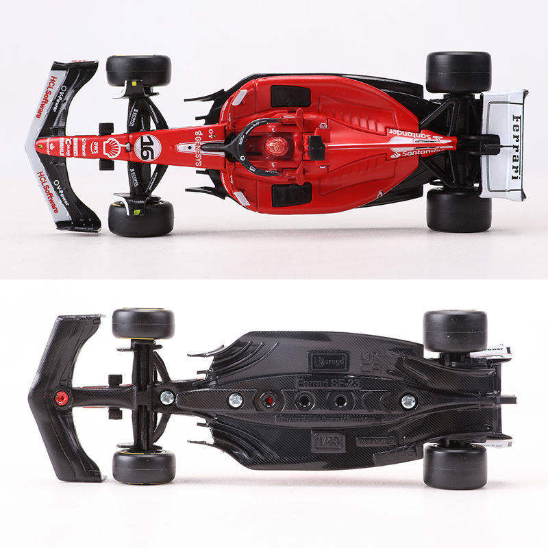比美高1:43 2023 SF23拉斯维加斯法拉利F1方程式赛车合金车模型