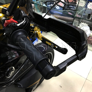 适用雅马哈 MT-09 拉力 Tracer MT07 MT125 车把挡风护手手把护手