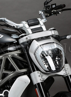适用于杜卡迪 X diavel 改装可调节车把 龙头 X鬼 CNC铝合金