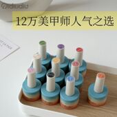 欧盟认证环保美甲瓶装 柒丢丢 十瓶组 功能胶底胶封层加固18g