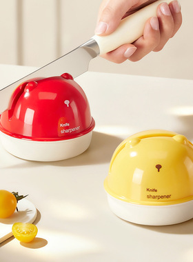 多巴胺吸盘磨刀石家用厨房菜刀剪刀工具快速磨刀器固定开刃磨刀器
