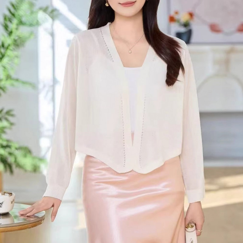 2026年春季配吊带裙的小外搭披肩短款开衫简约百搭防晒罩衫坎肩潮,女装/女士精品,毛针织衫,淘宝优惠券,粉丝福利购,淘宝优惠卷