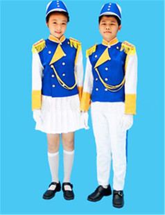 鼓号队服装少儿升旗手服装儿童仪仗队服管乐队服少先队鼓手服新款