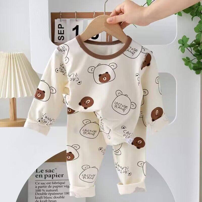 德绒春秋季儿童内衣套装家居服男童女童宝宝卡通睡衣秋衣秋裤保暖,童装/婴儿装/亲子装,家居服套装,淘宝优惠券,粉丝福利购,淘宝优惠卷