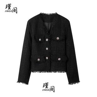 新仓新品 时尚 短款 设计感小香风外套8503 大潘专享