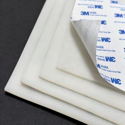 3m背胶硅胶板条 耐高温发泡硅胶板食品级防滑硅胶垫 高抗撕硅胶膜