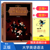 社9787513129701 薄冰大学英语语法正版 开明出版 大学英语语法书 大学生英语语法 新版