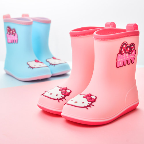 正品KT猫儿童幼儿园女宝宝加棉暖