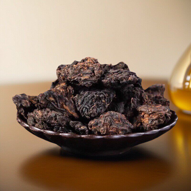 官方八角亭旗舰店2020年老茶头礼盒500g云南普洱茶熟普洱茶老茶头