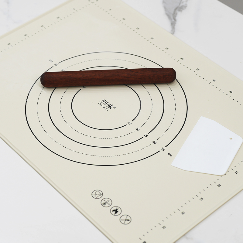 归味硅胶揉面垫加厚食品级硅胶垫面板家用擀面烘焙案板塑料和面垫