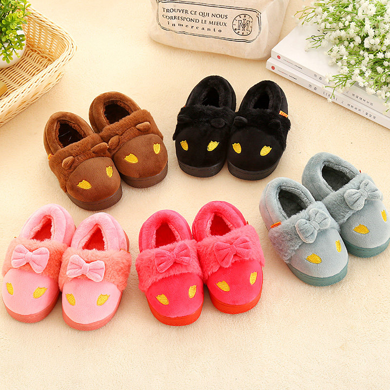 Pantoufles enfants en coton pour hiver - Ref 1032256 Image 3