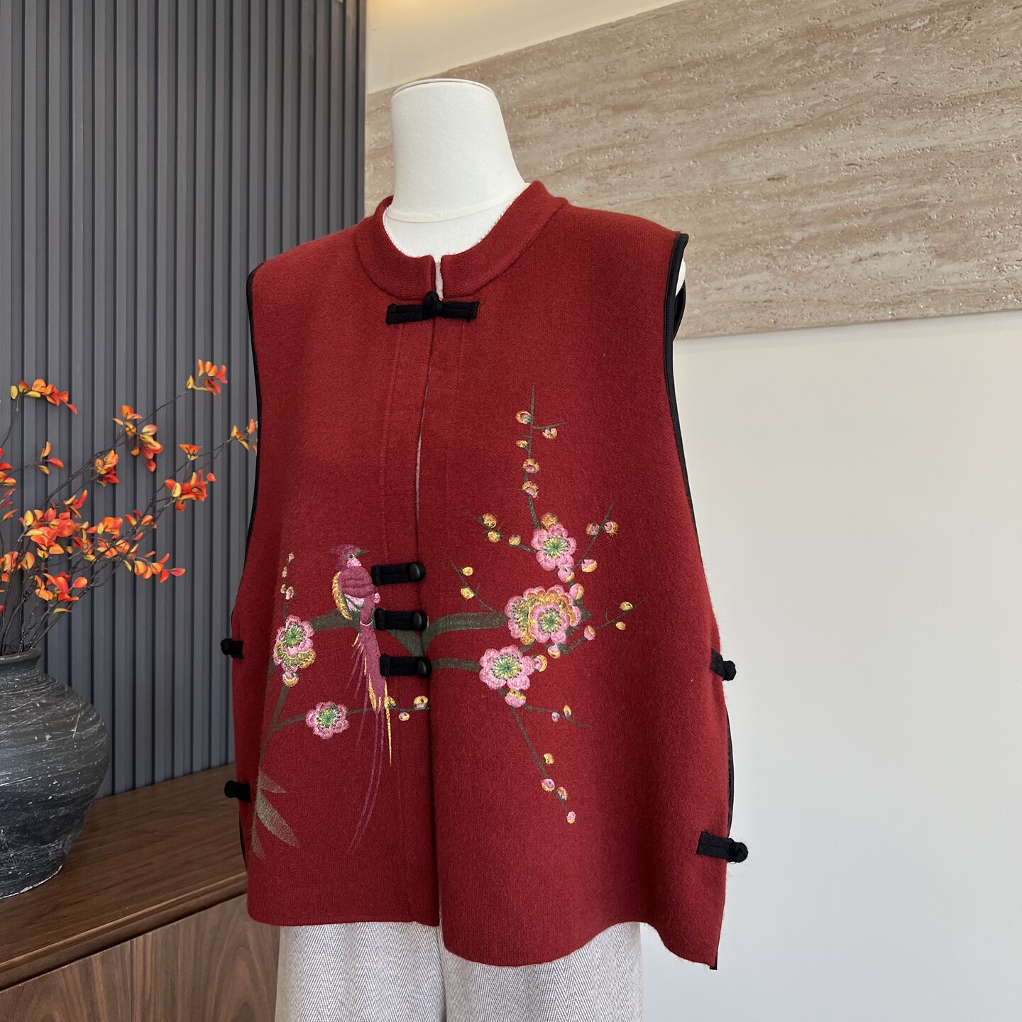 新中式新款秋季针织开衫马甲老太太洋气上衣中老年女气质国风马夹,女装/女士精品,中老年女装,淘宝优惠券,粉丝福利购,淘宝优惠卷