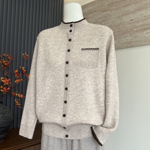 时尚妈妈装冬季针织衫上衣加厚内搭中老年女百搭半高领一体绒毛衣