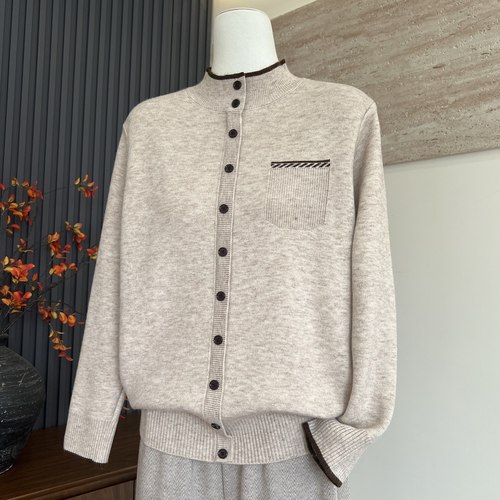 时尚妈妈装冬季针织上衣加厚内搭