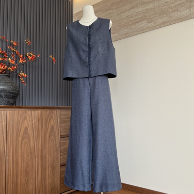 时尚洋气妈妈装秋季新款上衣马甲