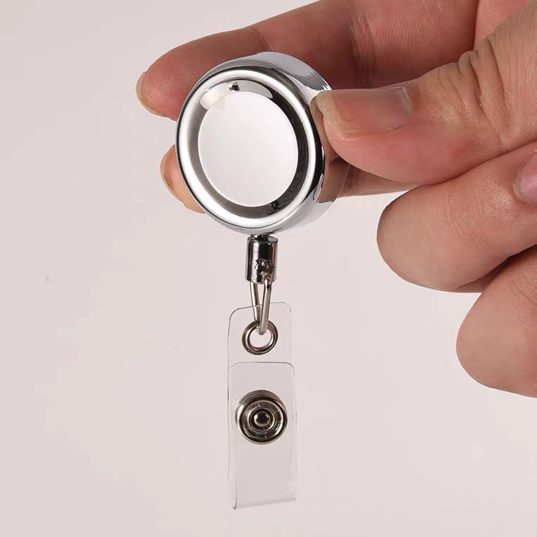 3.2cm全金属钢丝绳钥匙防丢回弹钥匙链卡套拉线器伸缩钥匙易拉扣,文具电教/文化用品/商务用品,卡套/证件套,淘宝优惠券,粉丝福利购,淘宝优惠卷