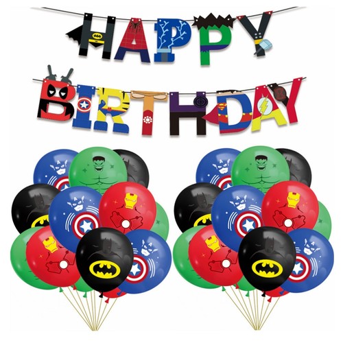 乳胶气球圆形12寸卡通生日布置