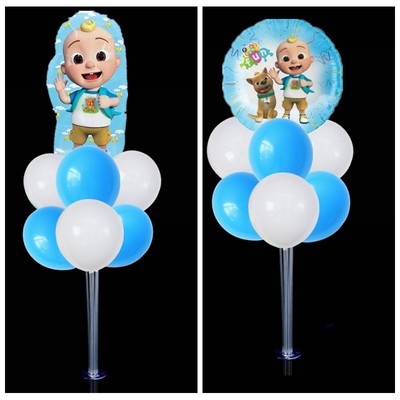 超级宝贝JOJO卡通铝膜气球桌飘