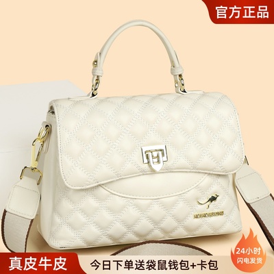 袋鼠2025夏季新款女士手提包