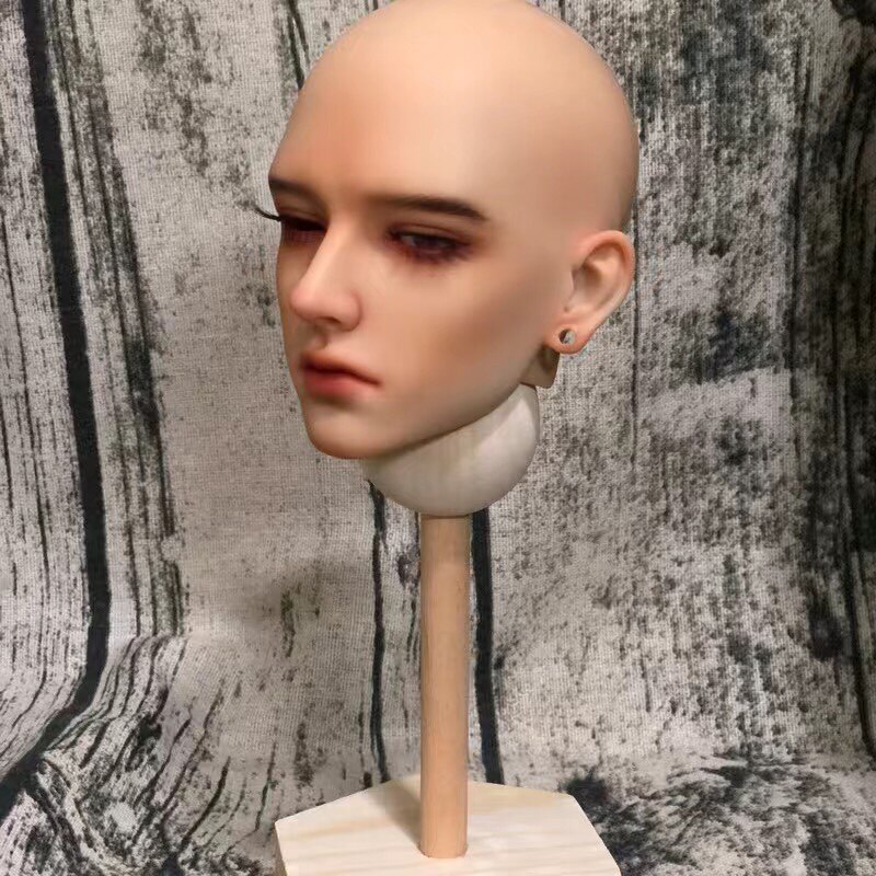 bjd三分四分六分头台胸台假发展示头台妆面展示台