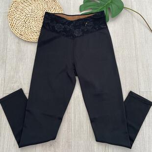 滑面秋冬大码300克加绒打底裤高腰保暖裤加肥薄款棉裤胖MM光面616