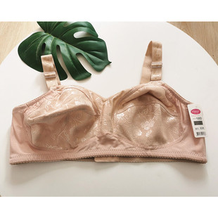 加大码大罩杯文胸 250斤无钢圈薄款胸罩无托C杯D杯E杯 内衣46 105