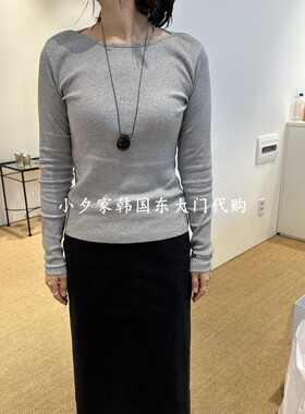 一件包邮 小夕韩国东大门代购 PAUSE26秋季女装时尚新款长袖T恤