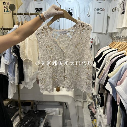 一件包邮 小夕韩国东大门代购COCO HOLIC 26夏款女装针织背心马甲