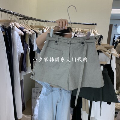一件包邮 小夕韩国东大门代购W AND J 26年夏季新款女装 休闲短裤