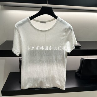 一件包邮 小夕韩国东大门代购FEBRUARY 11 26夏季新品女装短袖T恤