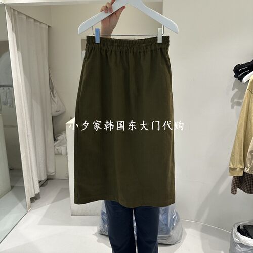 一件包邮 小夕韩国东大门代购 LORING RE I26秋款新品女直筒长裙